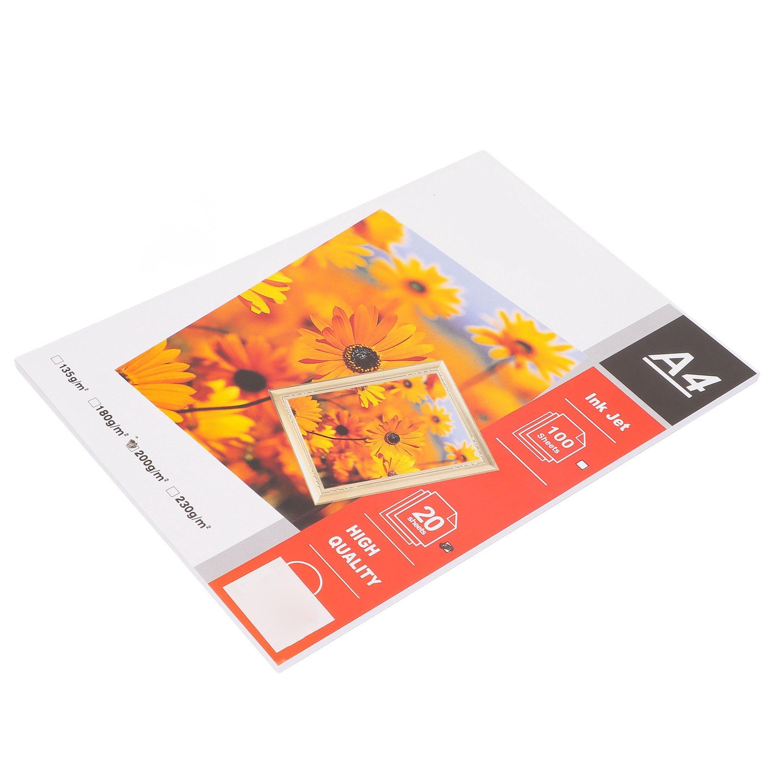 20Pcs Matte Photo Paper Durable Paper 8.3×11.7in Glossy Water Re MTWY