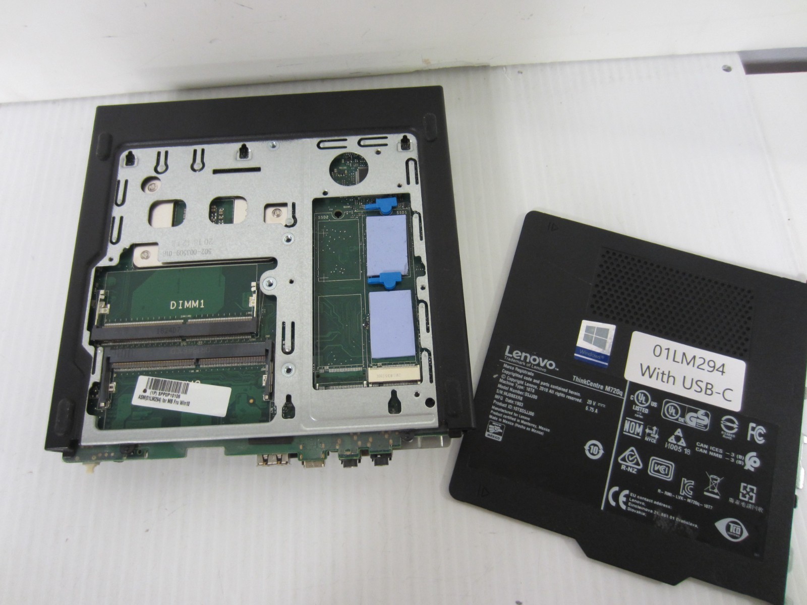 Lenovo ThinkCentre M720q Desktop Motherboard IQ3X0IL 01LM294 With USB-C