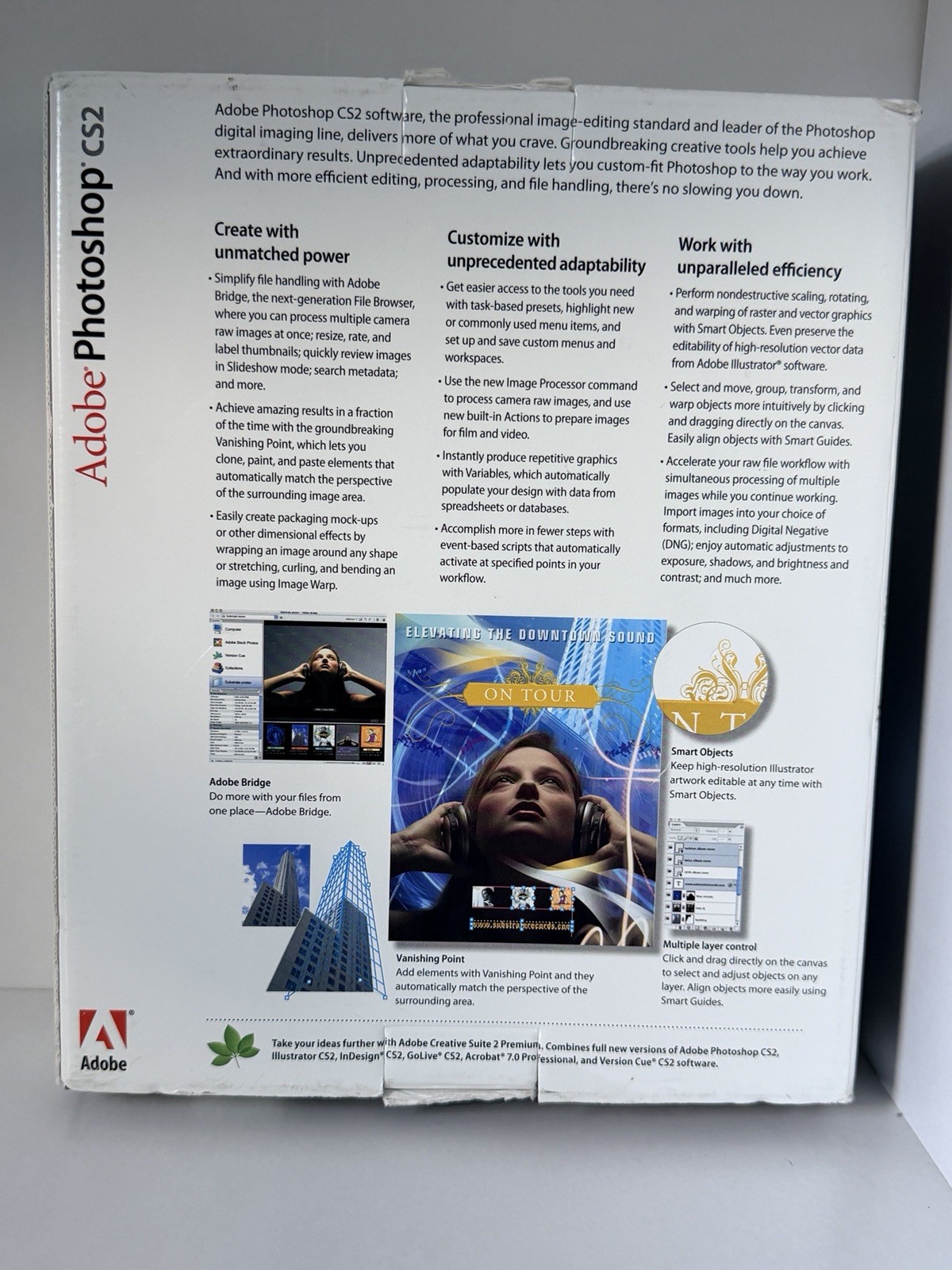 Adobe Photoshop CS2 Complete Windows Box Set 2 Discs Manual Serial Key