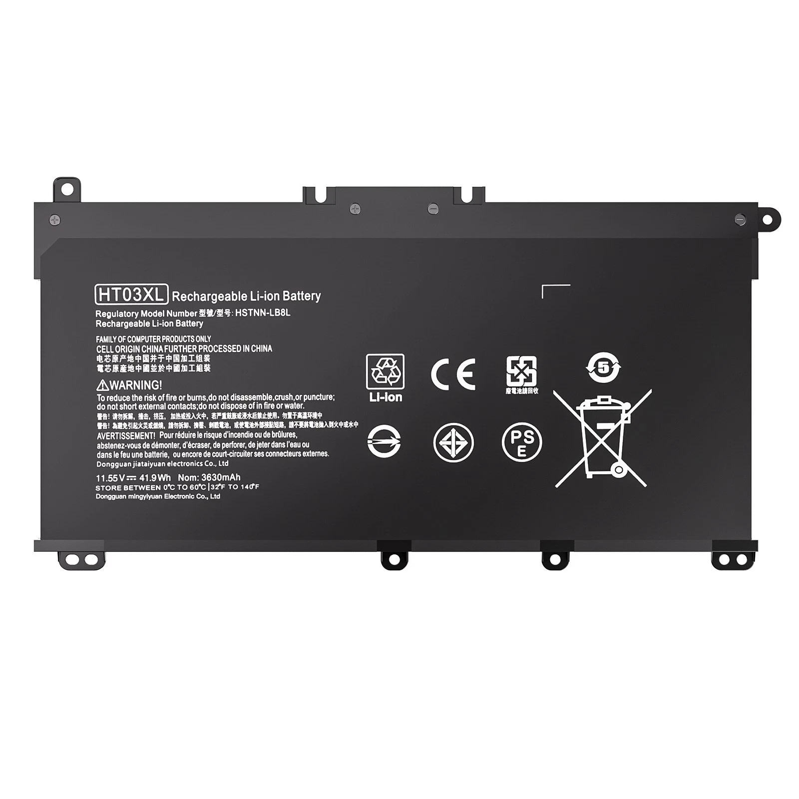 ✅New 41.9Wh HT03XL Battery for HP Pavilion L11421-2C2 L11119-855 15-CS 15-DA