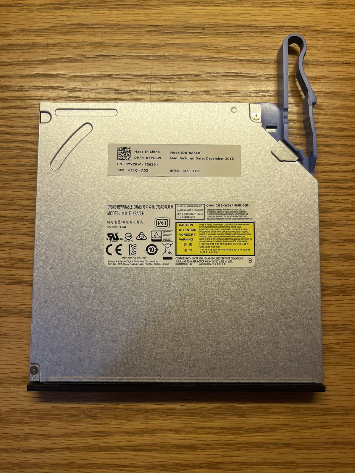 Dell Optiplex 3050 5050 7050 3040 5040 7040 SFF Optical Drive CD/DVD ± RW 9.5mm