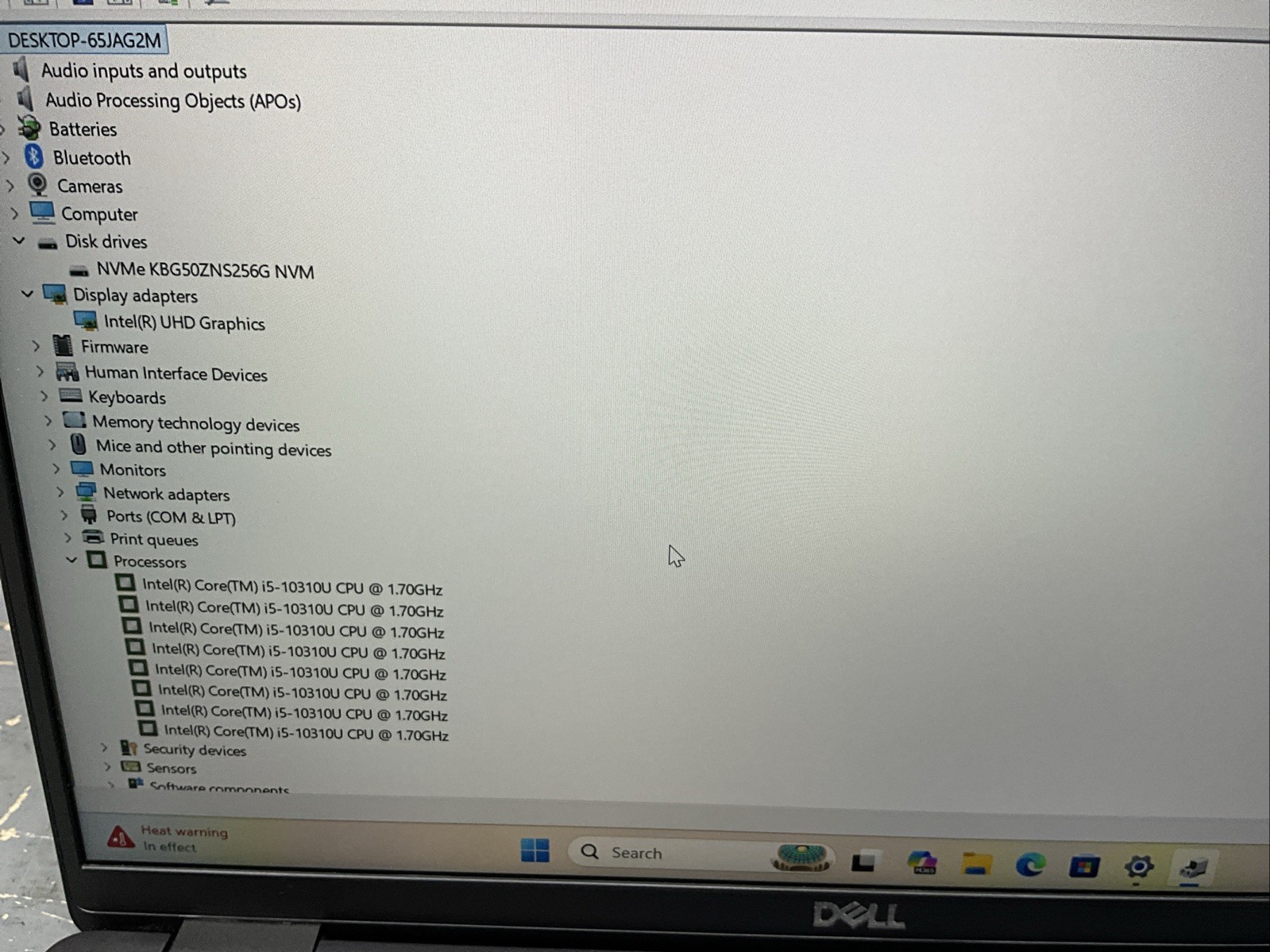 Dell Latitude 7410 i5-10310U@1.7ghz 16GB RAM 256GB Nvme Win11P