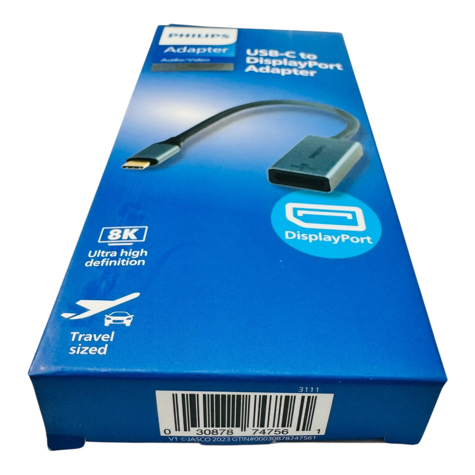 Philips Elite 8K USB-C to Display Port Adapter Travel Sized – Sealed Box