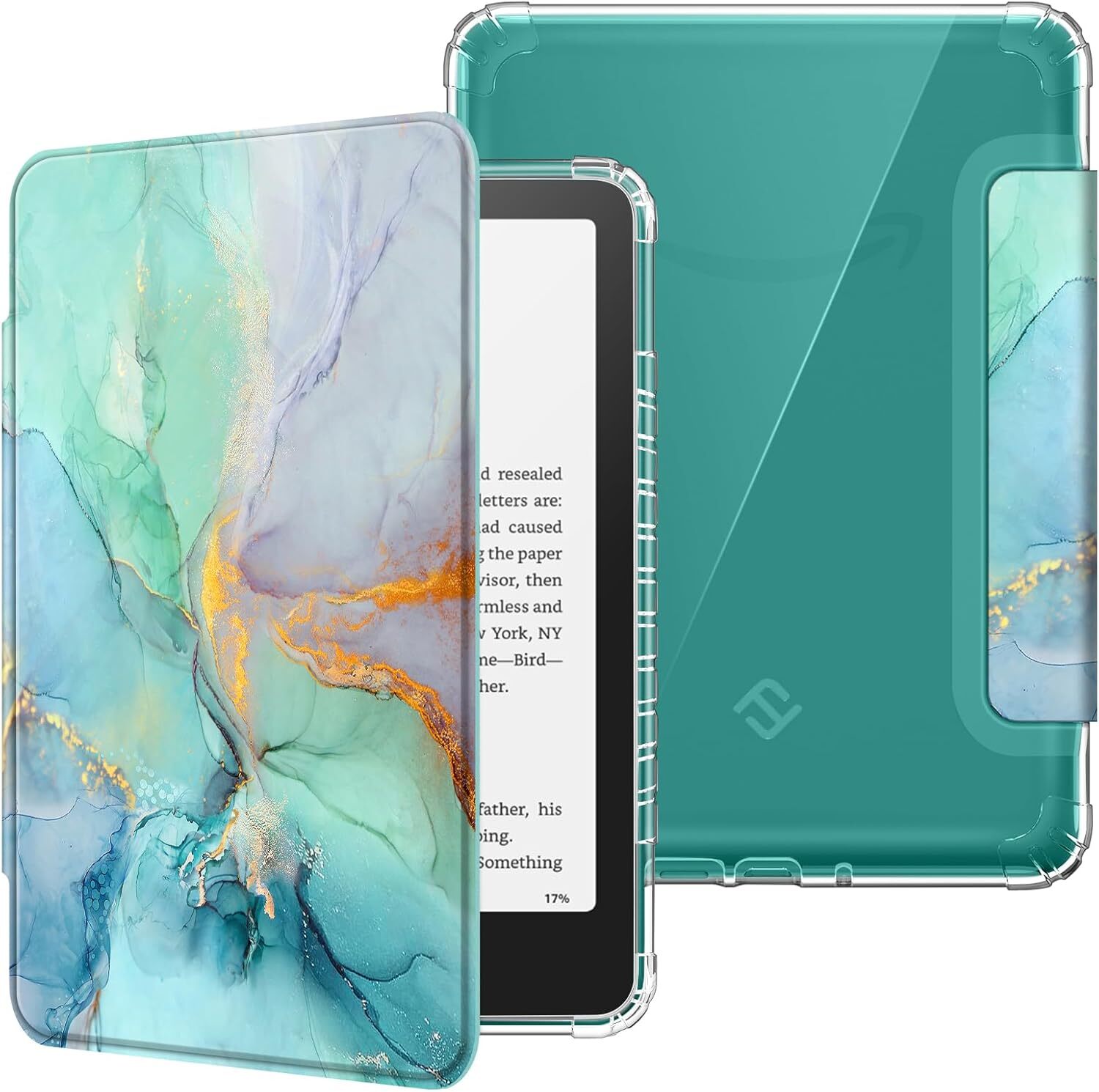 Case for 7” Kindle Paperwhite (12th 2024) Clear Soft Flexible TPU Back Cover