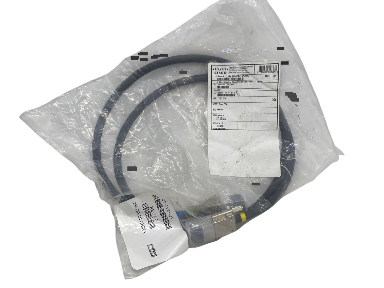 CISCO CAB-SPWR-150CM Power Cord 150cm 90 Day Warranty