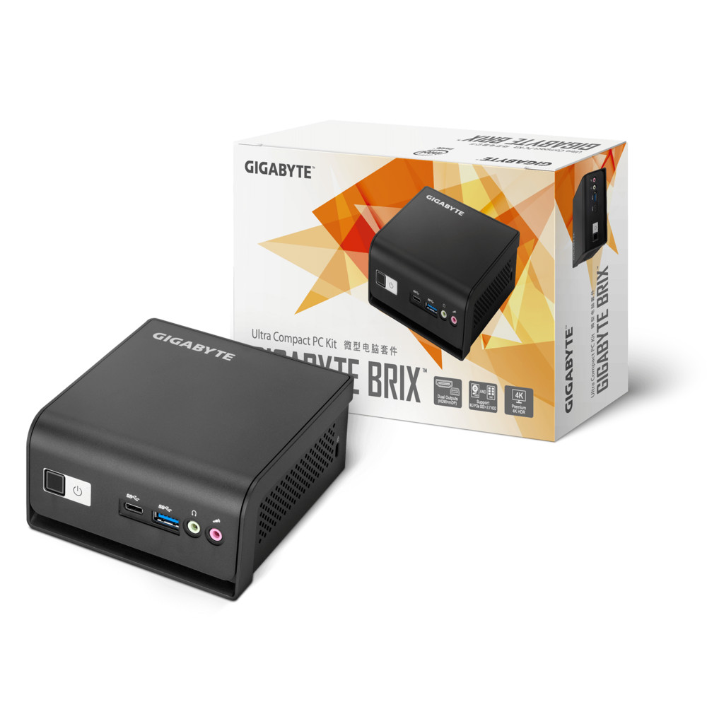 Gigabyte Brix Barebone Mini PC Intel Celeron N5105 CPU BMCE-5105 HDMI Wi-Fi
