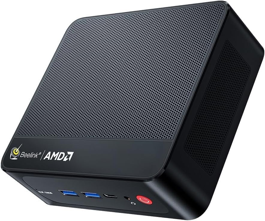 Beelink SER5 Mini PC AMD Ryzen 5 5500U 32GB RAM 500GB NVMe SSD W11 Pro WiFi6 BT5