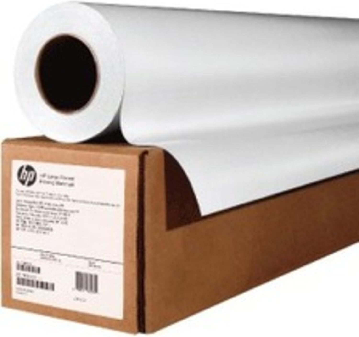 HP 36in x 200ft Heavyweight Coated Plotter Paper 3-in Core 36″ Wide Format Roll
