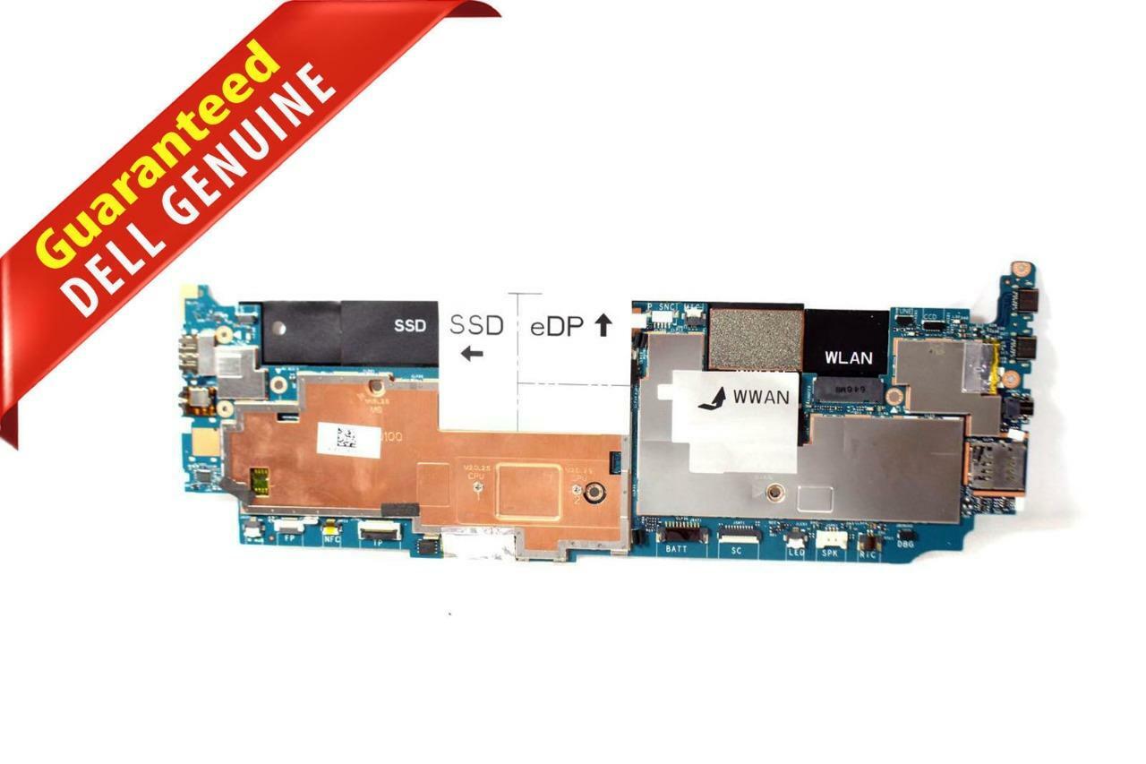 Genuine Dell Latitude 13 7370 Motherboard M7-6Y75 1.2GHz + 8GB RAM KYNNJ