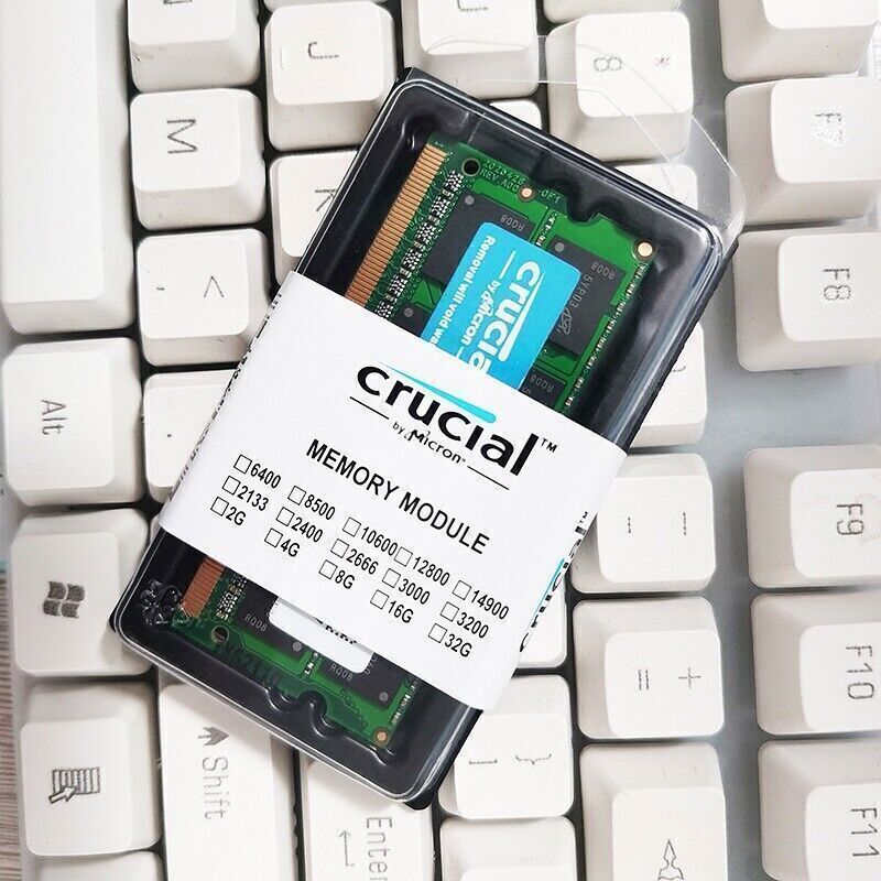 Crucial DDR3L 16GB Kit 2x8GB 1600 MHz PC3L-12800 1.35V Laptop RAM Sodimm Memory