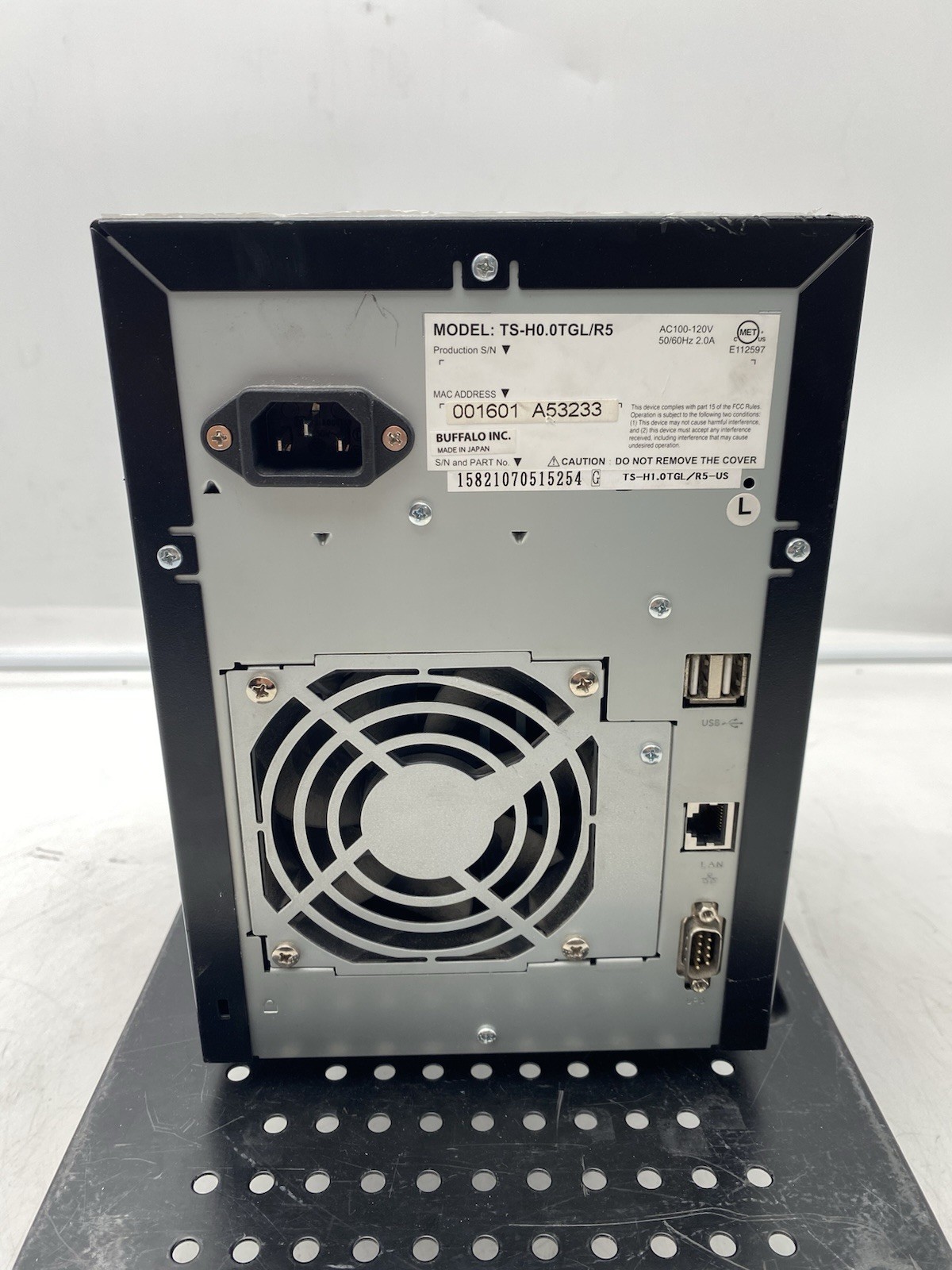 Buffalo TeraStation PRO TS-H0.0TGL/R5 Diskless No Caddies