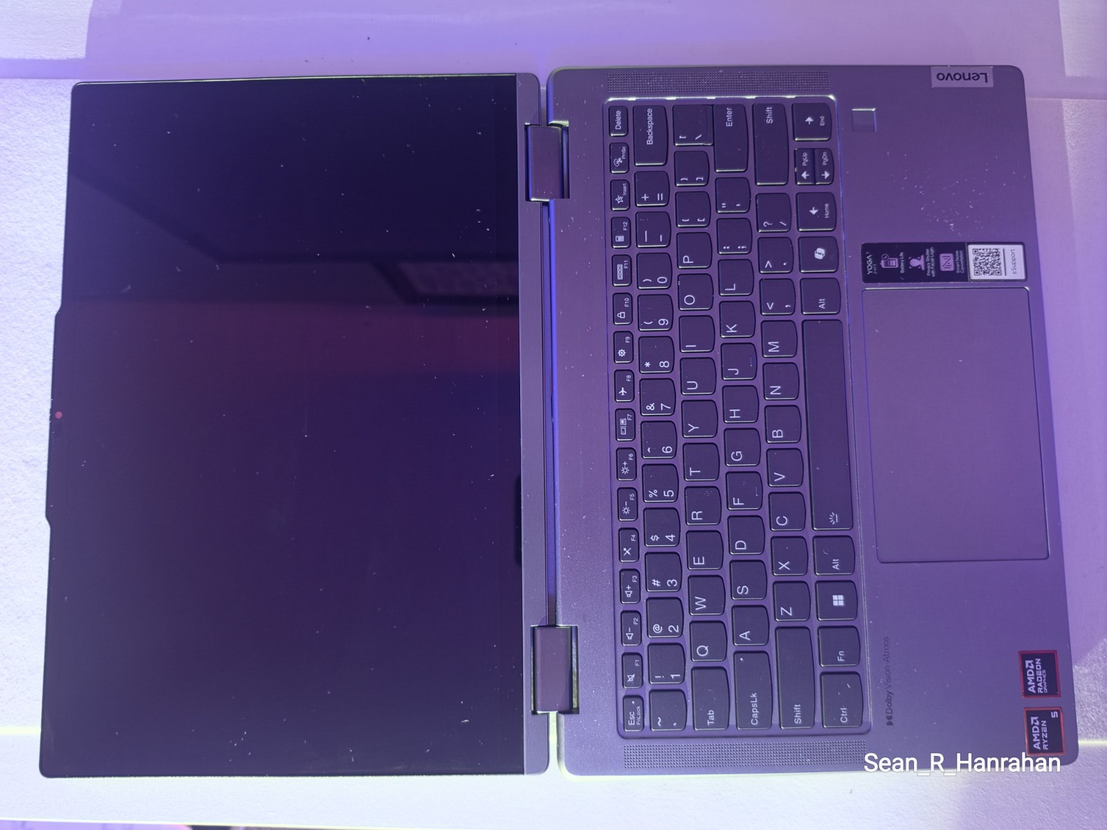 Lenovo Yoga 7 2in1 14AHP9 Laptop 14 Touch Ryzen 5 8640HS 16GB 512GB W11 1026 2YR