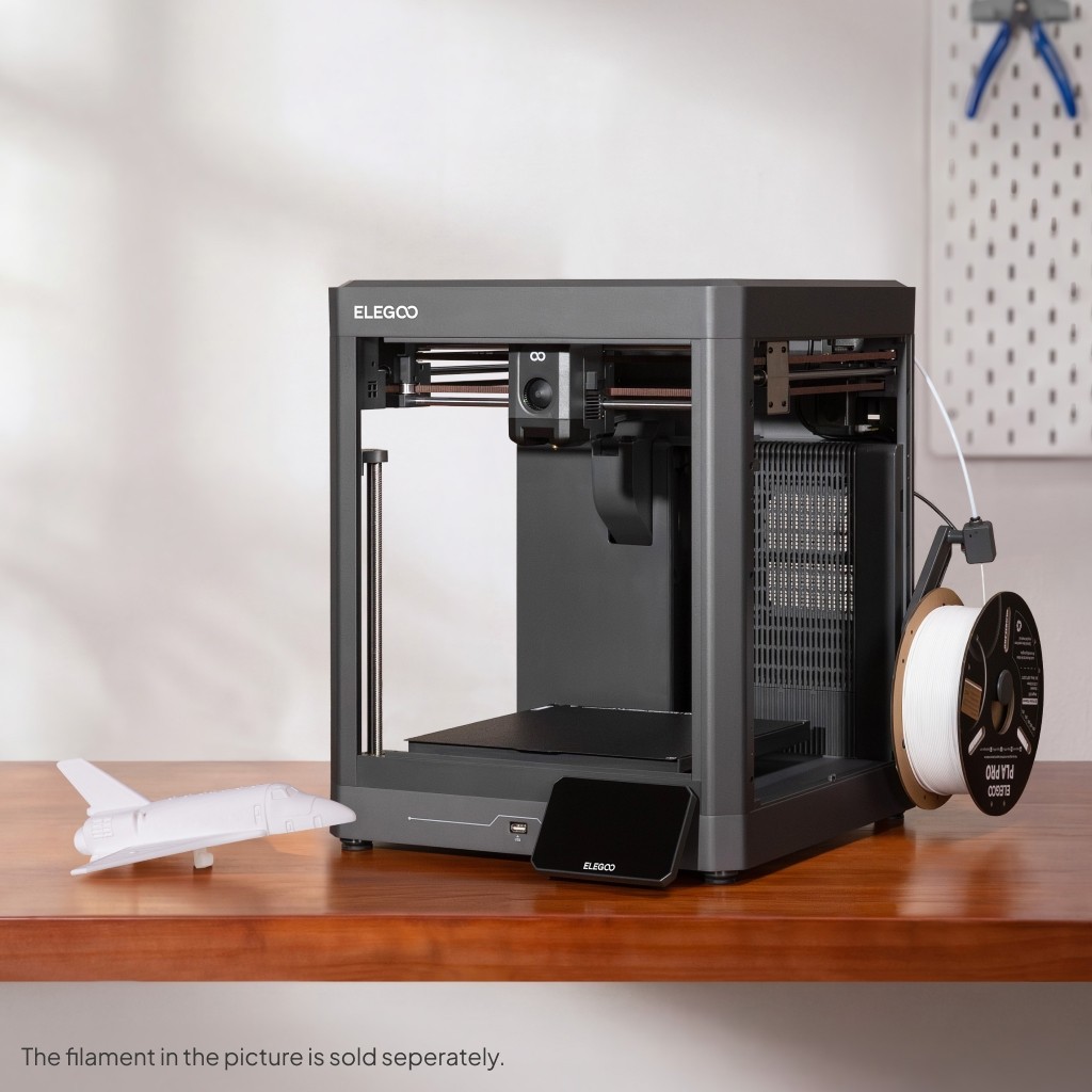 NEW ARRIVAL ELEGOO Centauri 2 FDM 3D Printer Build Volume 256 × 256 × 256 mm US