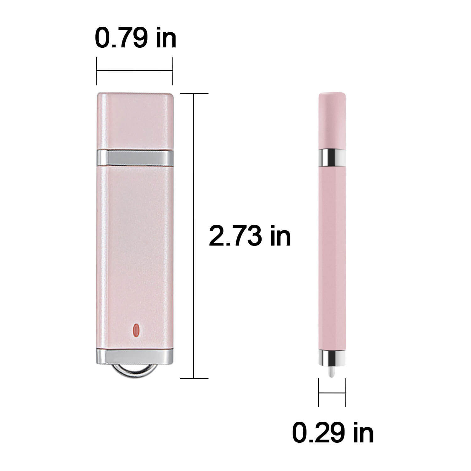 Mixed Color 3 Pack USB 2.0 32GB 64GB 3PCS Metal Flash Drive USB Memory Stick Pen