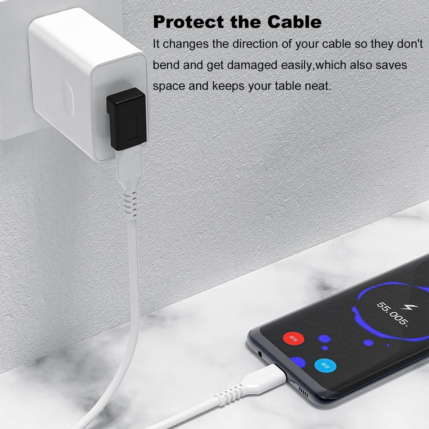 Right Angle USB C to USB 3.0 Adapter 90 Degree Type C Male to USB a 3.0 Female C