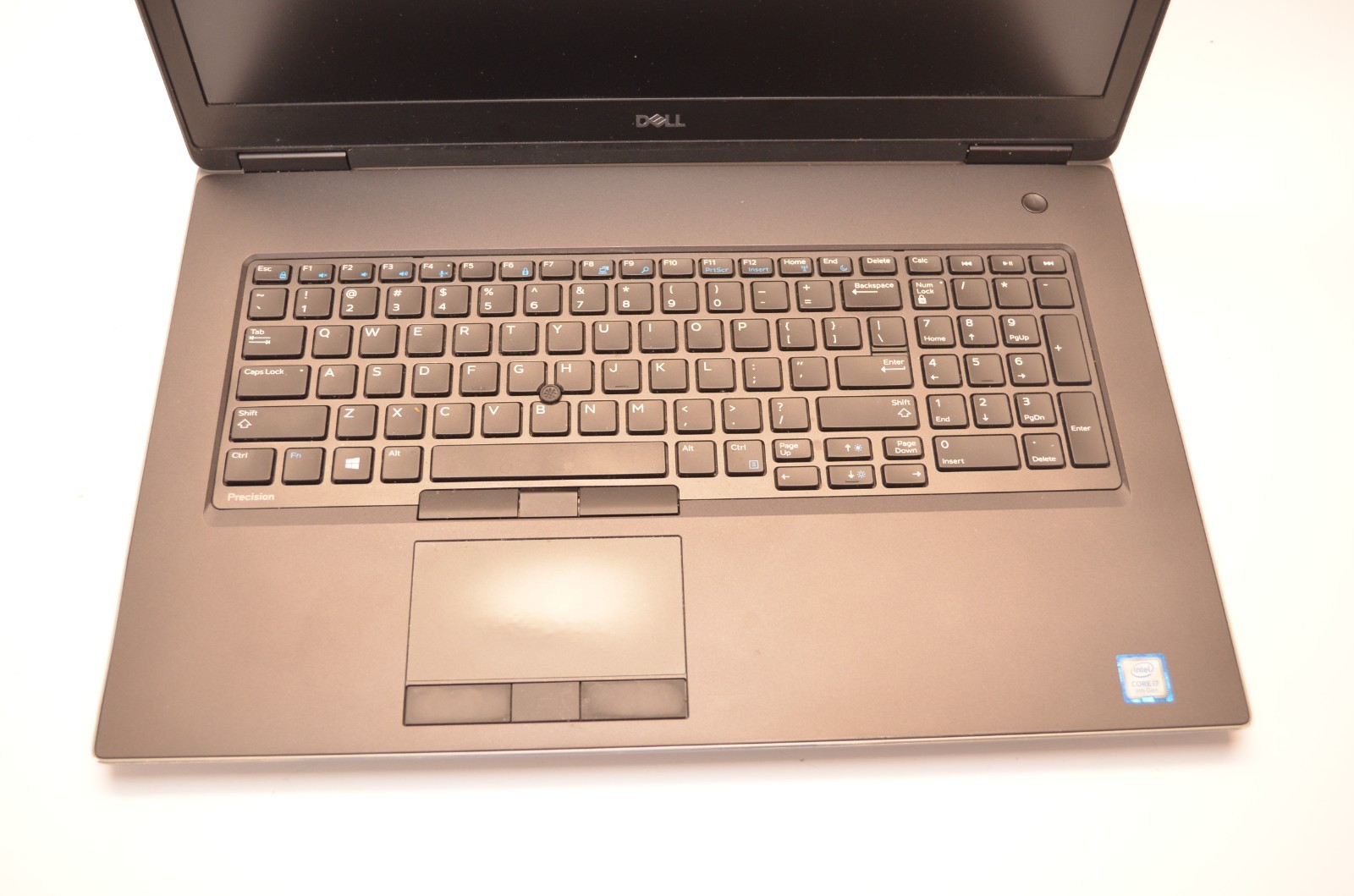 Dell Precision 7740 Laptop i7-9850H 512GB NVME 16GB RAM AMD WX 3200 WIN11PRO