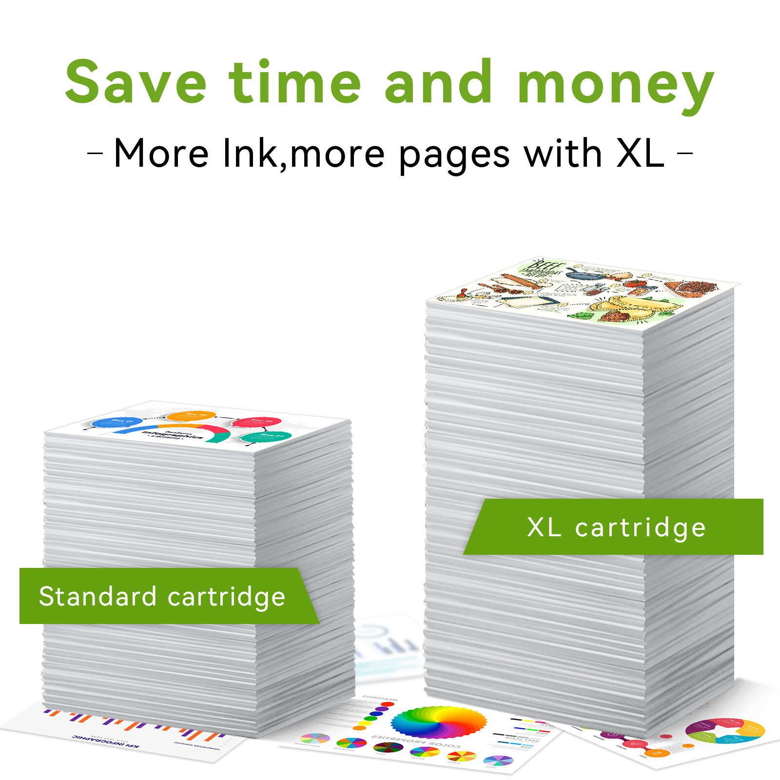 64-XL Ink Cartridge For HP 64XL 64 XL Envy Photo 7855 7858 7155 6258 6222 6220