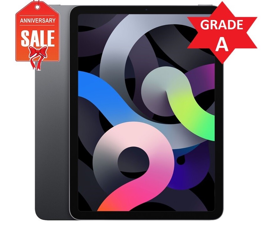 Apple iPad Air 4th Gen. 256GB, Wi-Fi, 10.9 in – Space Gray – Very Good