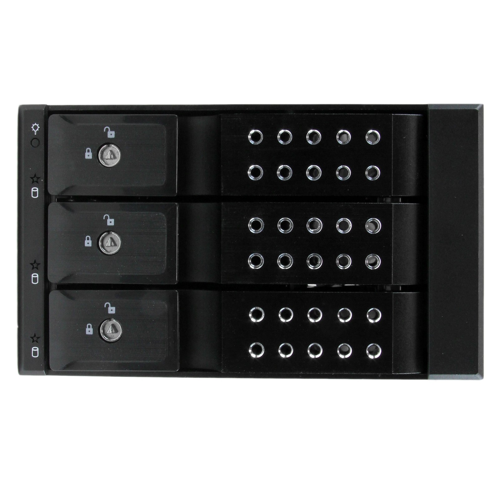 StarTech 3-Bay Trayless Hot Swap Mobile Rack Backplane for 3.5″ SAS/SATA