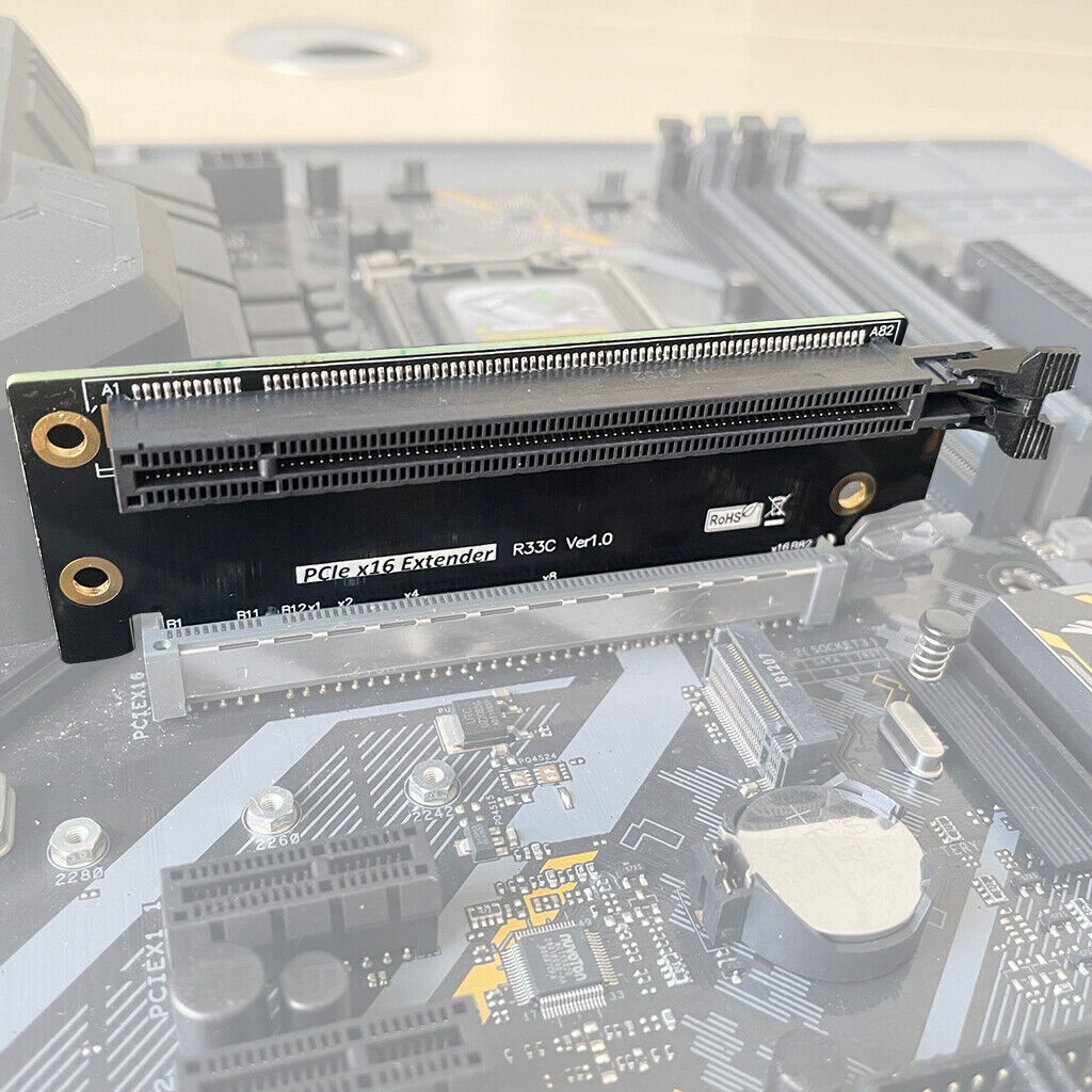 PCI Express 4.0 x16 Gen3/4 Graphic Expansion Riser Adapter PCIE Slots Protector