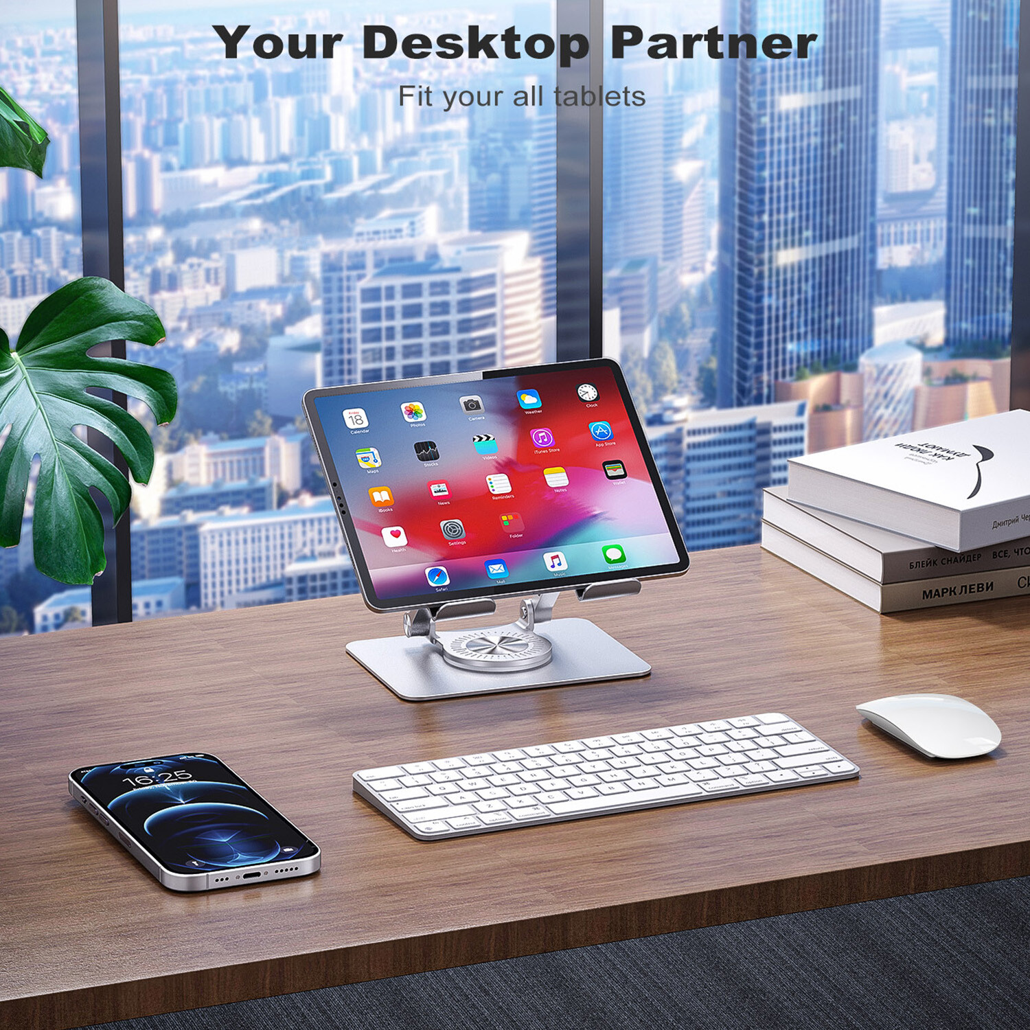 Universal Laptop Phone Stand Notebook Holder Tablet Riser Stand Adjustable Mount