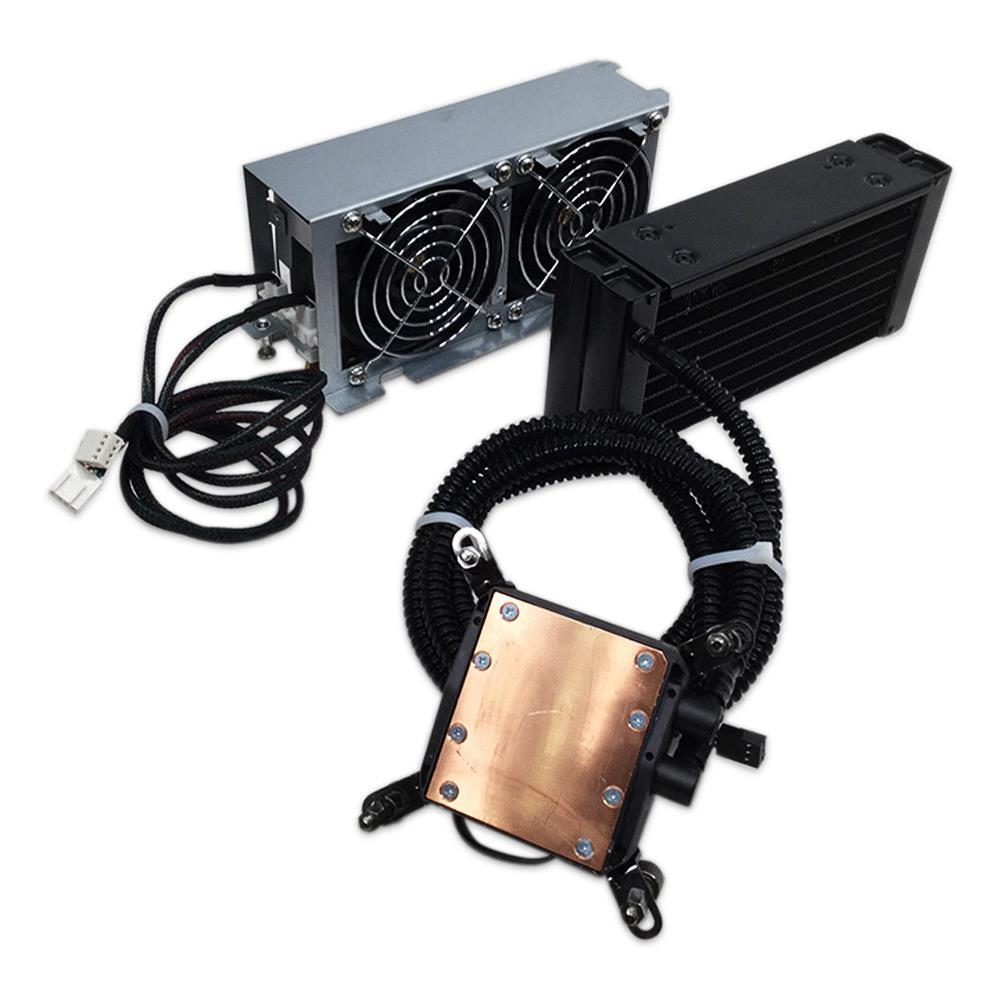 LGA 1366 Socket Compatible Liquid Cooling Kit with Fans – Custom Build
