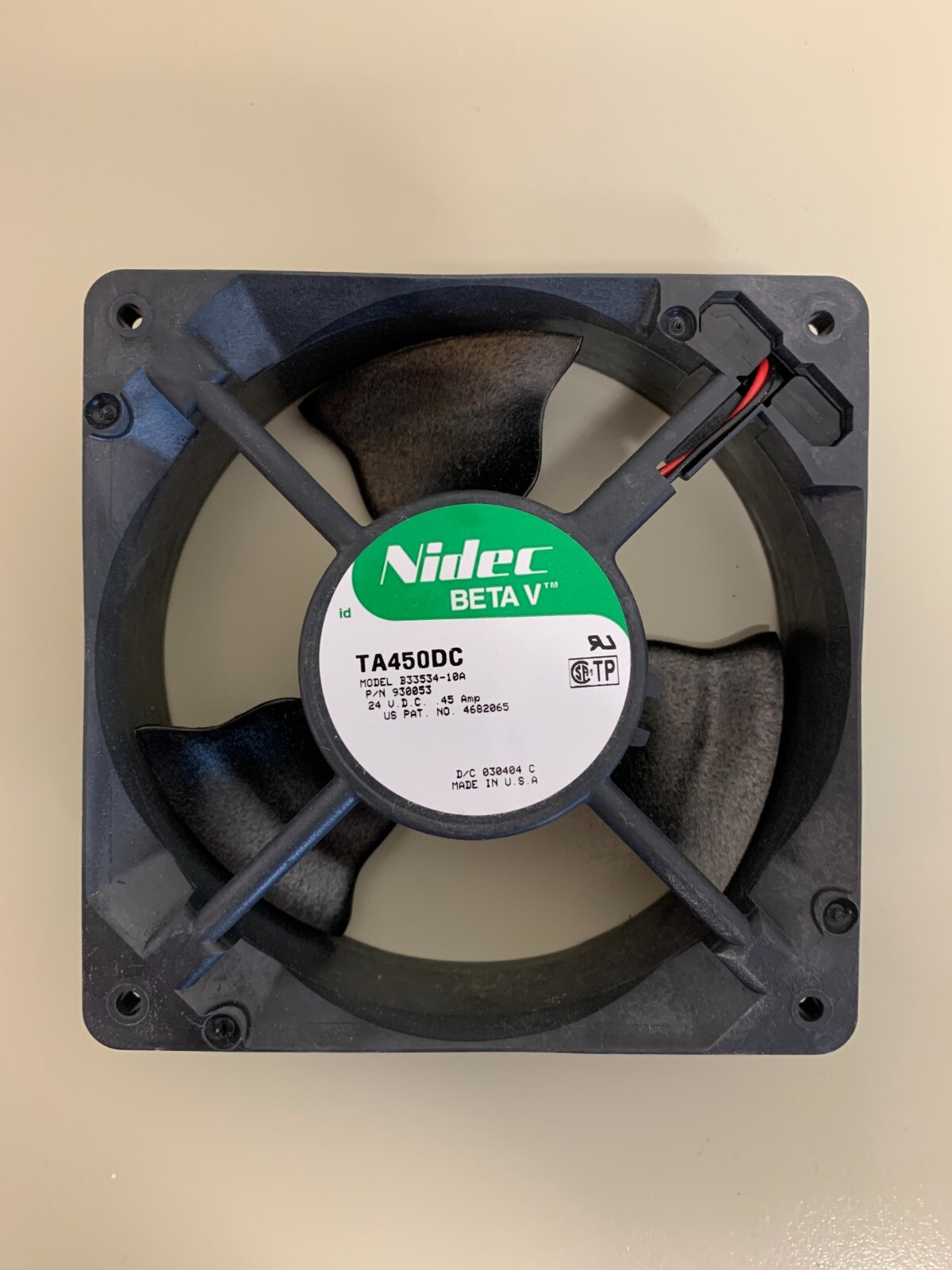 Nidec Beta V C31873-87 12V 0.28A 120mm Server Cooling Fan TA450DC