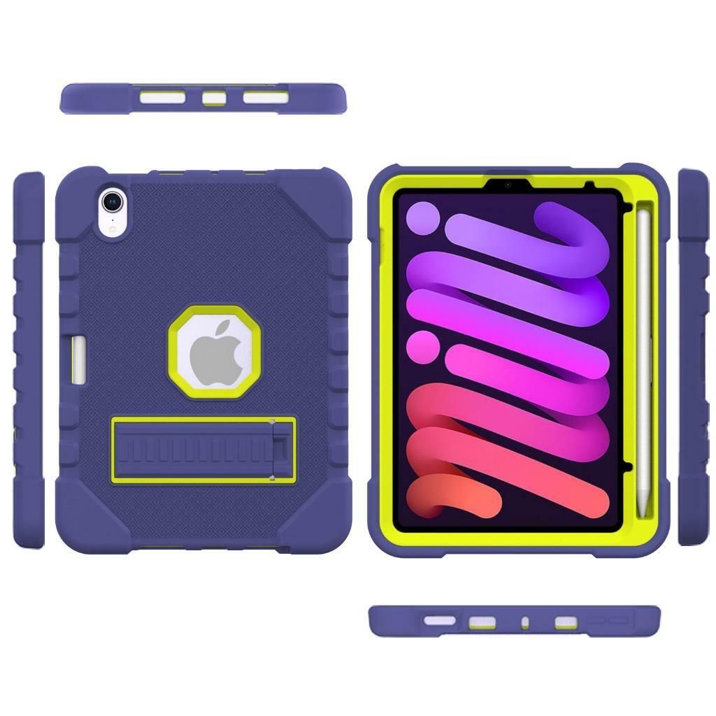 Case for iPad mini 6th Gen 8.3 inch 2021 Shockproof Full Body Stand Hard Cover