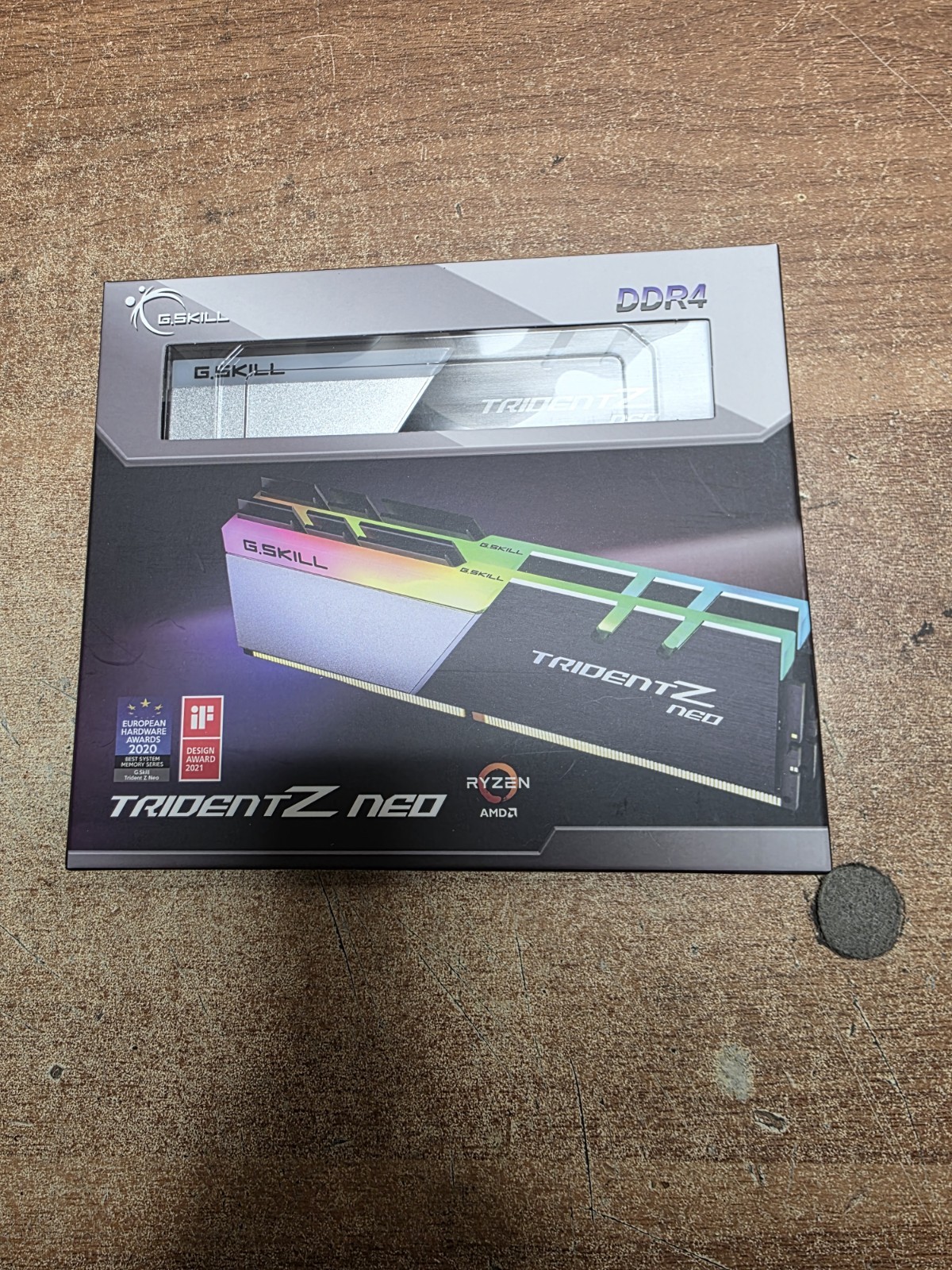 16GB G.Skill Trident Z Neo DDR4 3600MHz PC4-28800 CL18 RGB Dual Kit (2x 8GB)