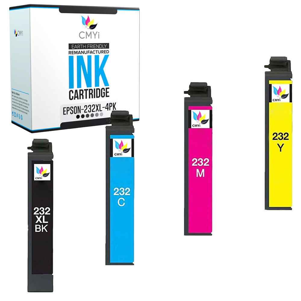 232 and 232 XL Ink for Epson 232XL Fits XP-4200 XP-4205 WF-2930 WF-2950