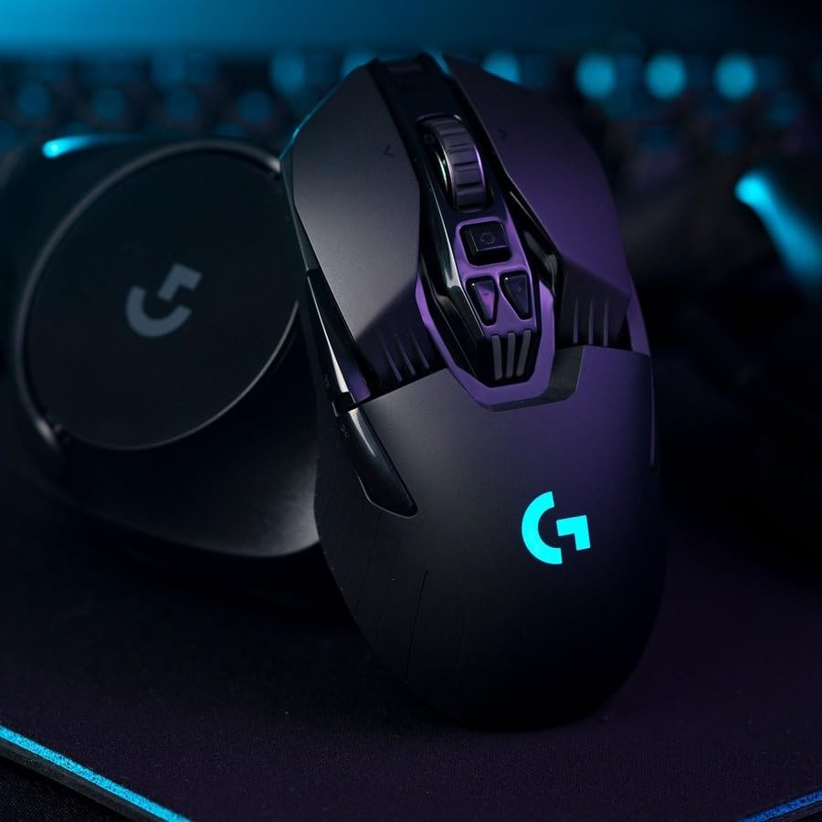 Logitech G903 LIGHTSPEED Wireless Gaming Mouse W/ Hero 25K Sensor, PowerPlay