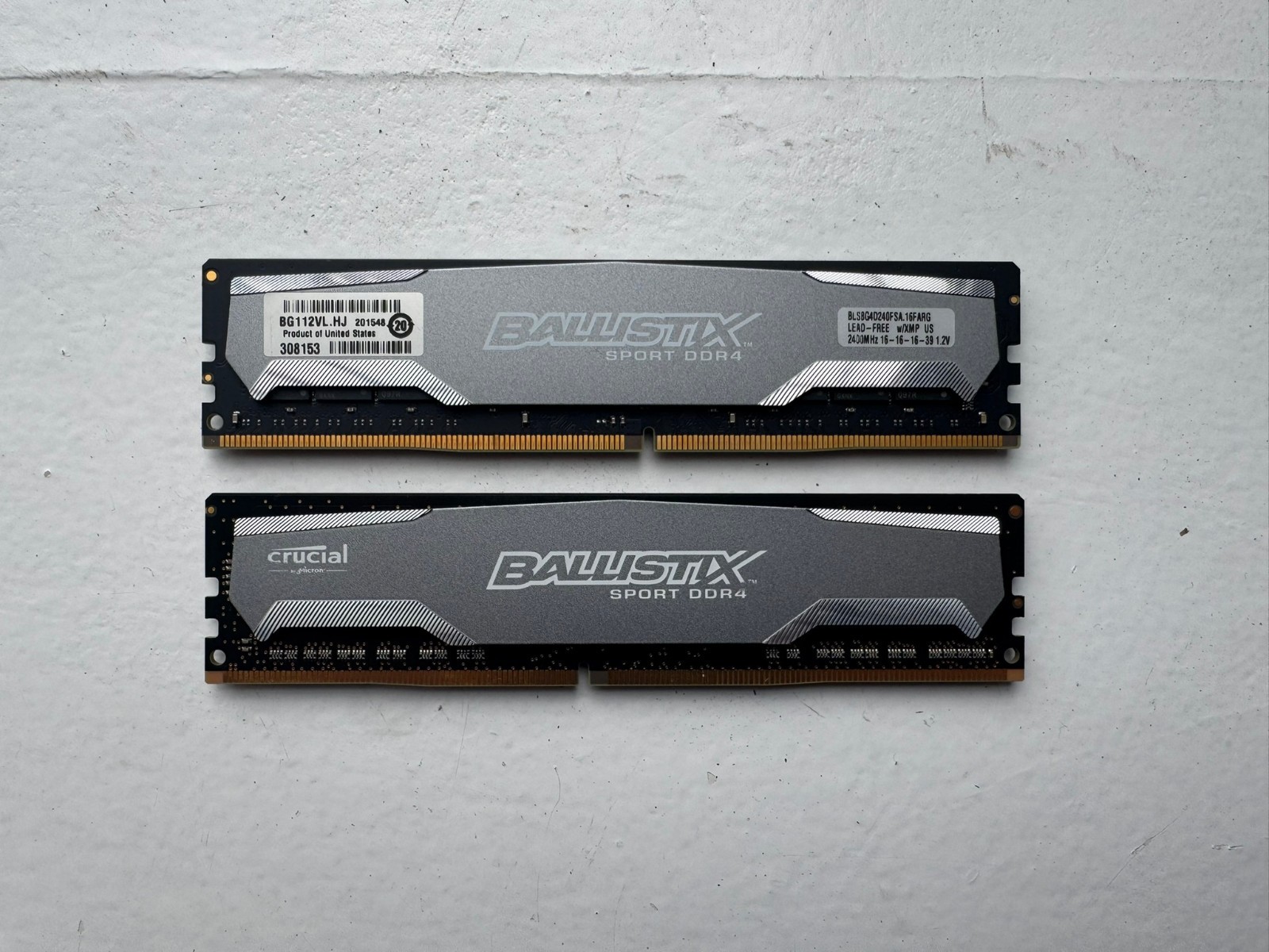 Crucial Ballistix Sport 16GB DDR4 RAM 2400MHz 2x8GB