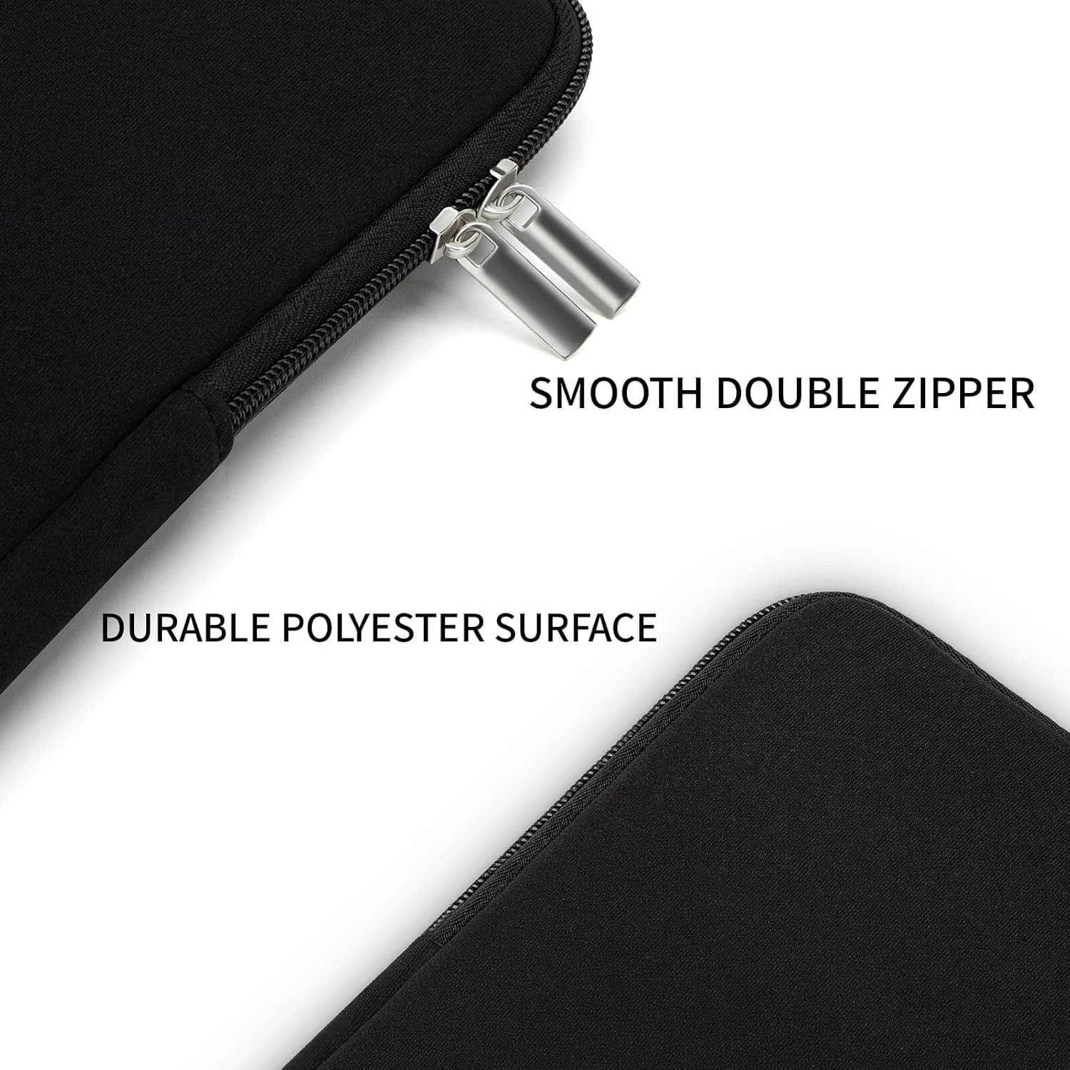 RAINYEAR 14 Inch Laptop Sleeve Case Protective Soft Padded Zipper Cover Carrying