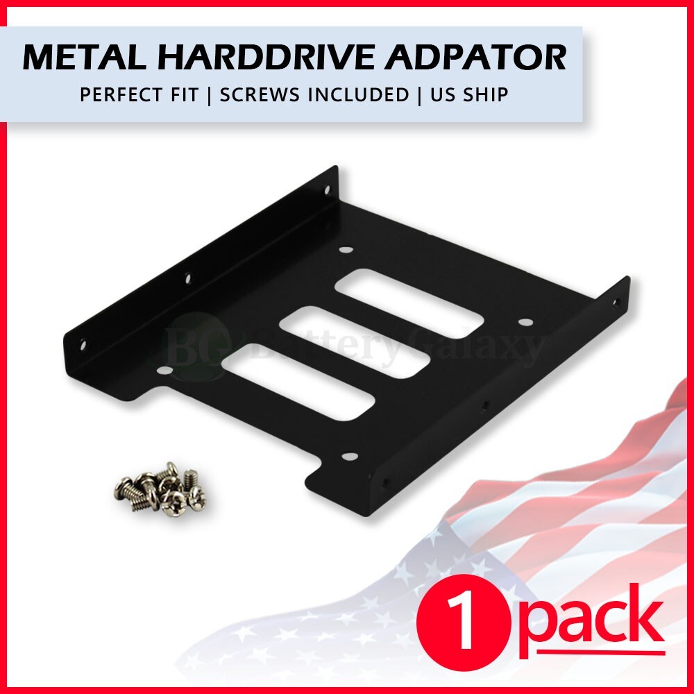 2.5″ to 3.5″ Bay SSD Metal Hard Drive HDD Mounting Bracket Adapter Dock / Tray