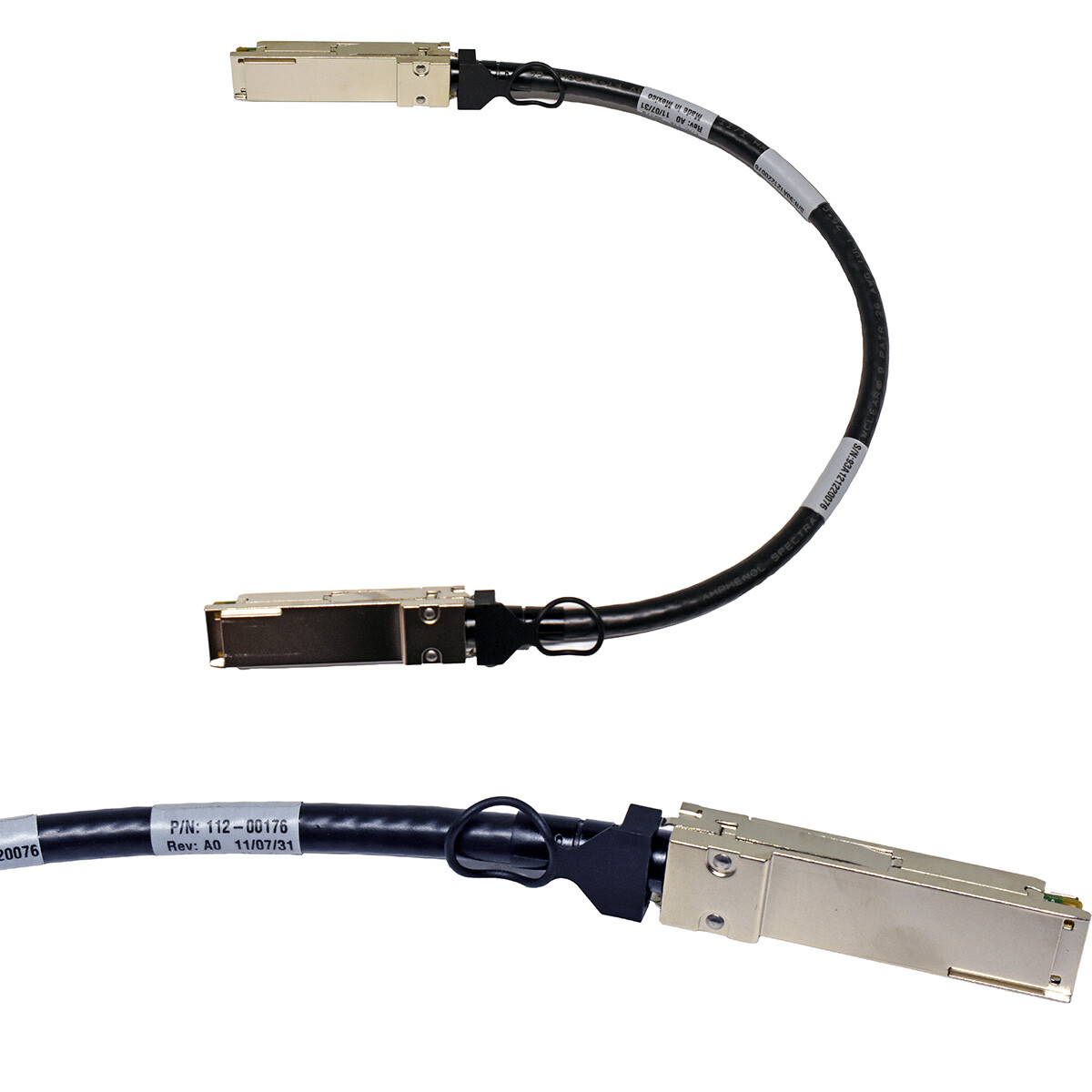 NetApp X6557-R6 QSFP – QSFP SAS Data Cable 0.5m 112-00176