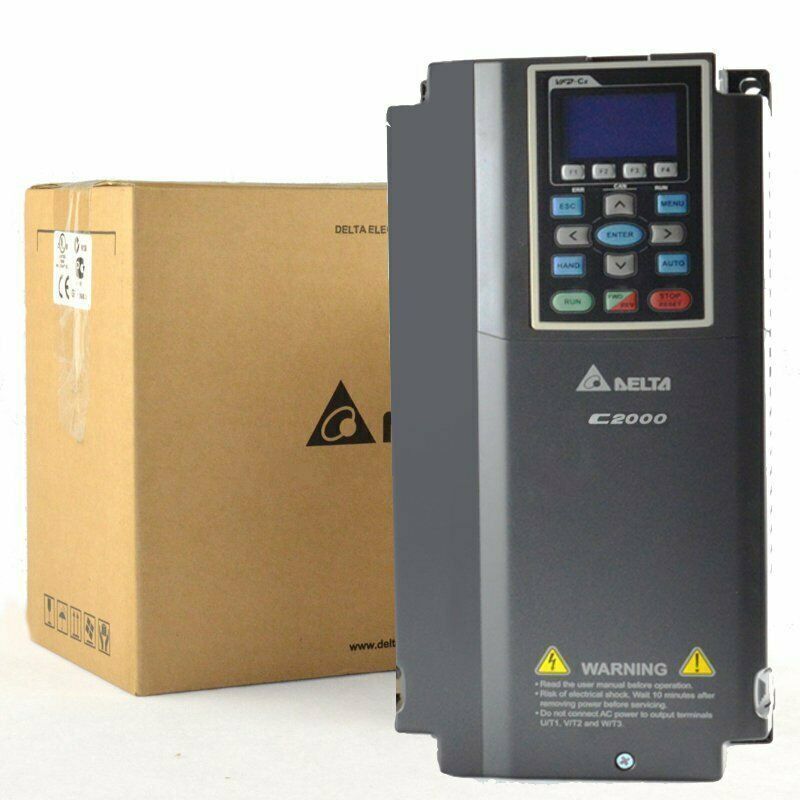 1Pcs Delta VFD550C43A VFD-C2000 Frequency converter 55kw 75HP 3Phase AC380-480V