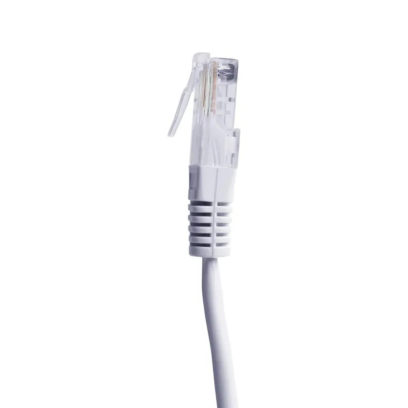 Pack of 10 Cat5e Ethernet Cable 7 ft Gray RJ45 LAN Network Gigabit Patch Cord