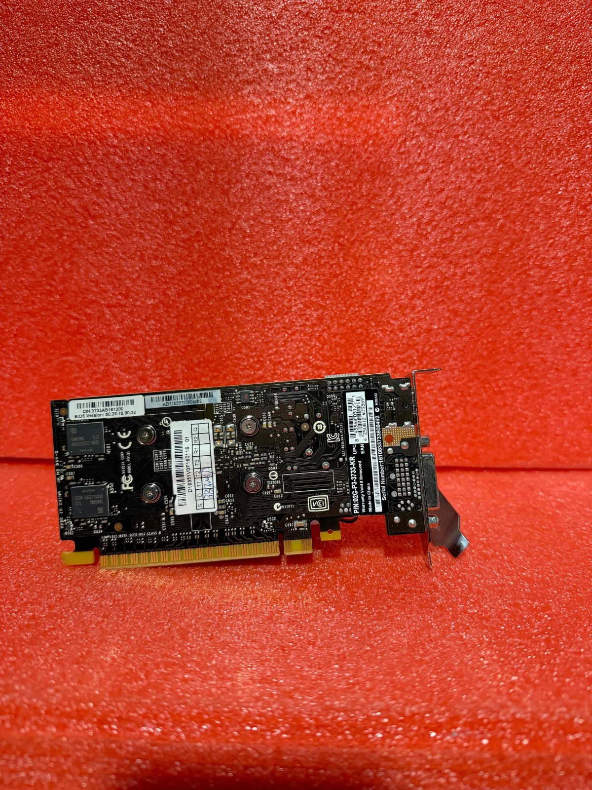 EVGA NVIDIA GeForce GT 730 (02G-P3-3733-KR) 2GB GDDR5 GPU – Low Profile