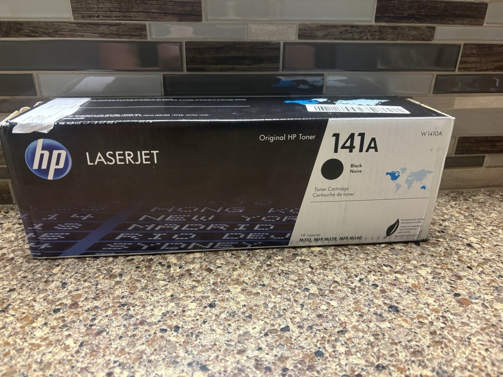 HP 141A Black LaserJet Toner Cartridge OEM Sealed W1410A,M110, Mfp,M139,Mfp140
