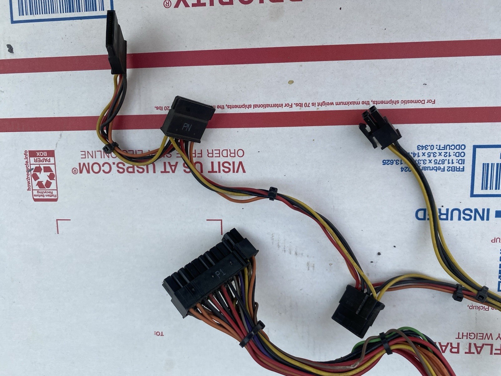 PowerMan IP-S200DF1-0 200W TFX12V 2.1 Internal Power Supply
