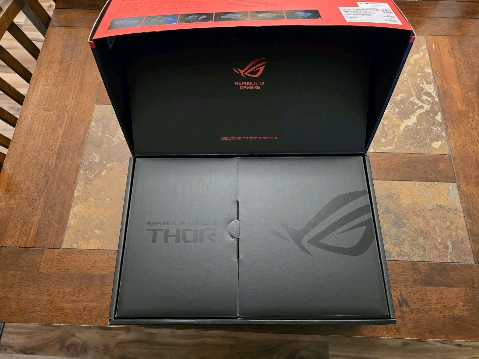 BOX ONLY…ASUS ROG Thor 1200W Platinum II ROG-THOR-1200P2-GAMING