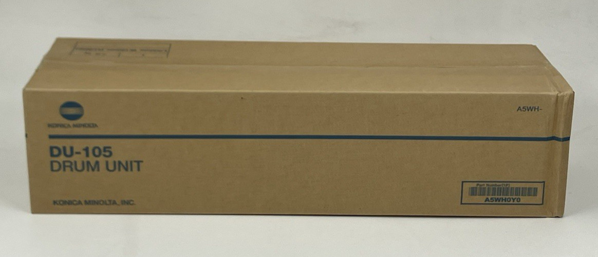 Genuine Brand New OEM Konica Minolta Du-105 Drum Unit A5WH0Y0 Sealed