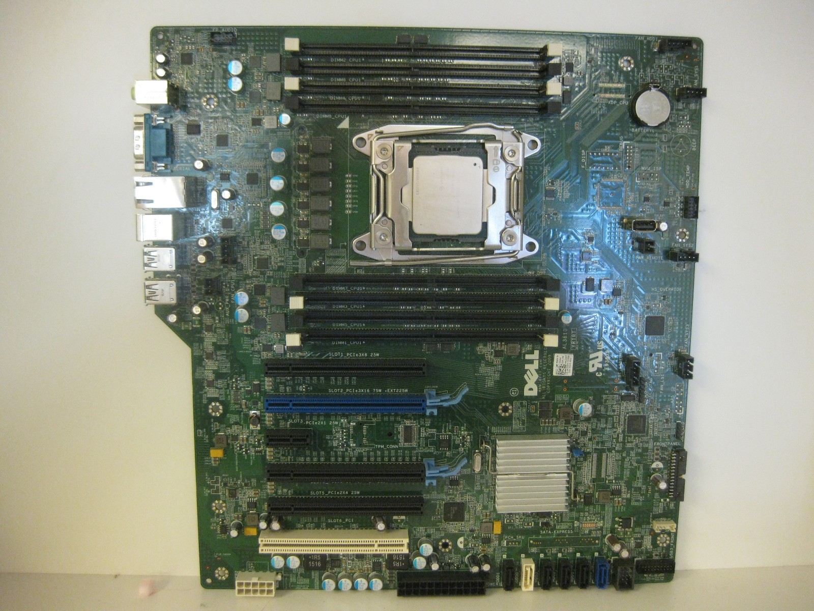 Dell Precision T5810 LGA 2011-3 Motherboard w/ Intel Xeon E5-1620 V3 CPU SR20P