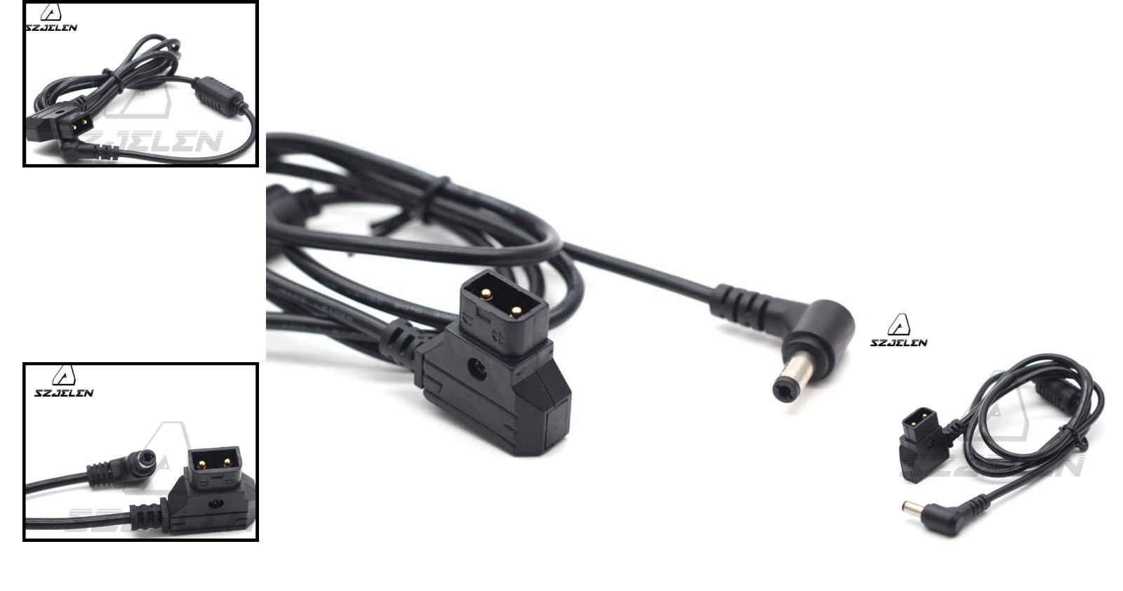 Lightweight 6FT D-Tap to DC 5.5X2.5mm Power Cable – Ideal for V-Mount Batteries