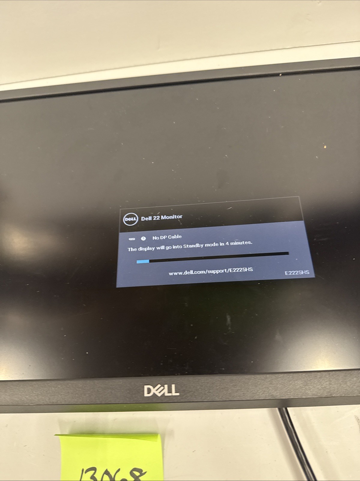 Dell E2222HS 21.5” 1080p FHD VA LCD LED Monitor, With Power Cable – No Stand