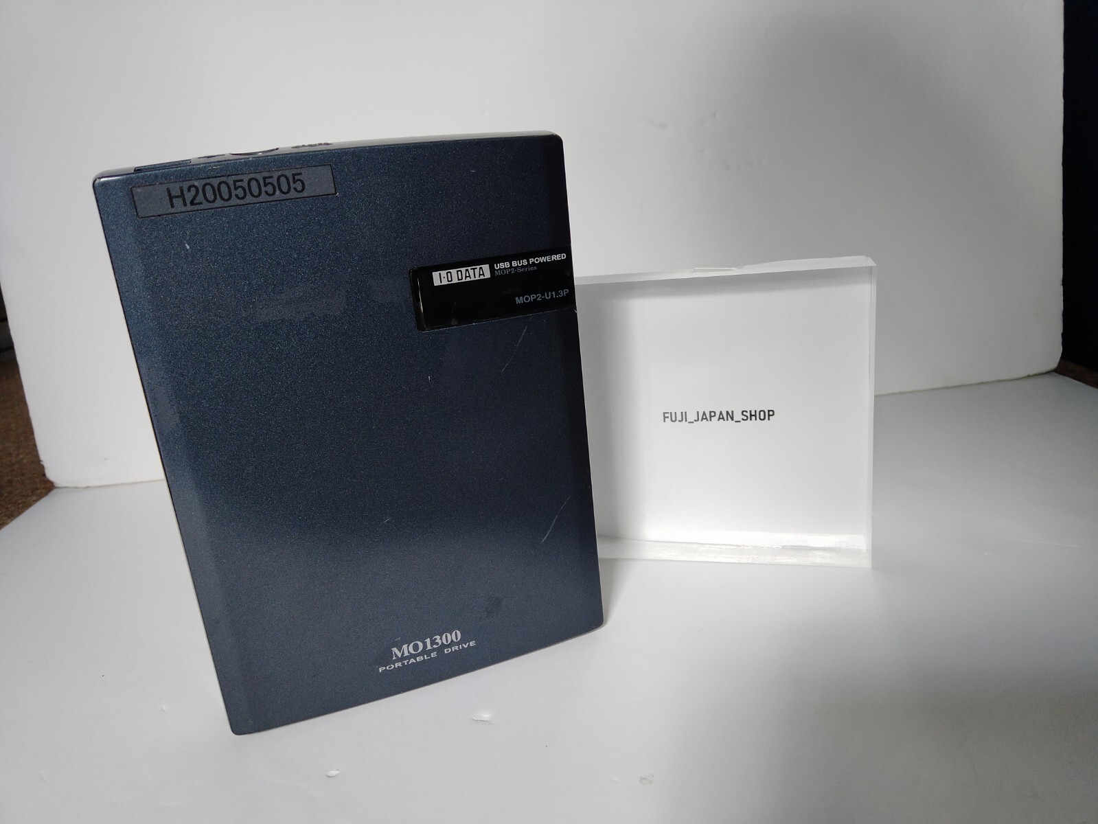 I-O DATA MOP2-U1.3P 3.5inch 1.3GB MO Magneto Optical Drive USB USED Japan