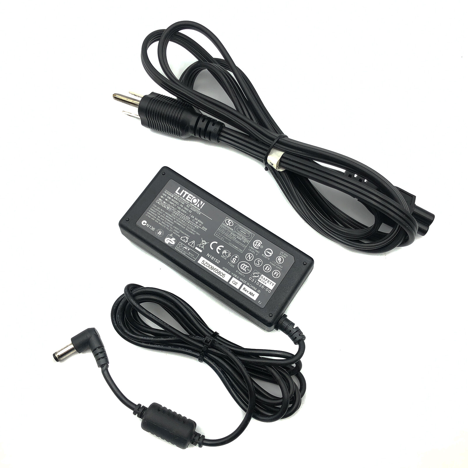 Genuine Liteon AC Adapter for Acer S201HL S202HL S220HQL S230HL S232HL Monitor