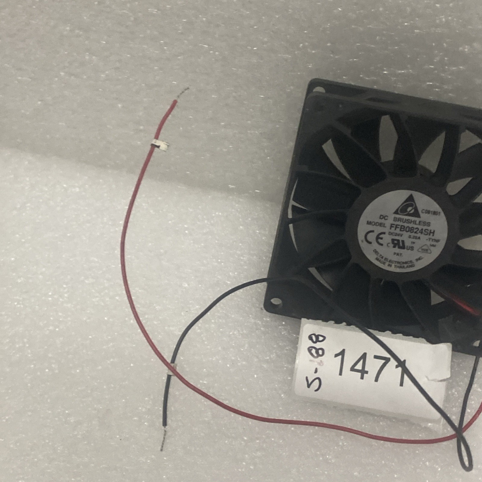 Delta AFB0824SH 24V DC 0.28A Brushless Cooling Fan – New Open Box