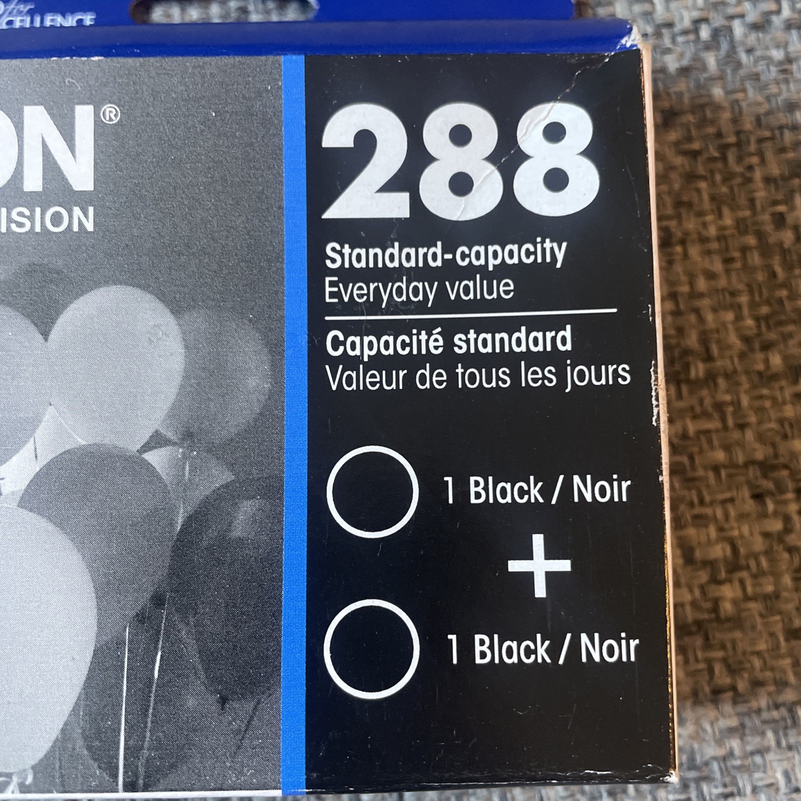 EPSON 288 STANDARD CAPACITY BLACK 2 PACK Exp 02/2026 Sealed