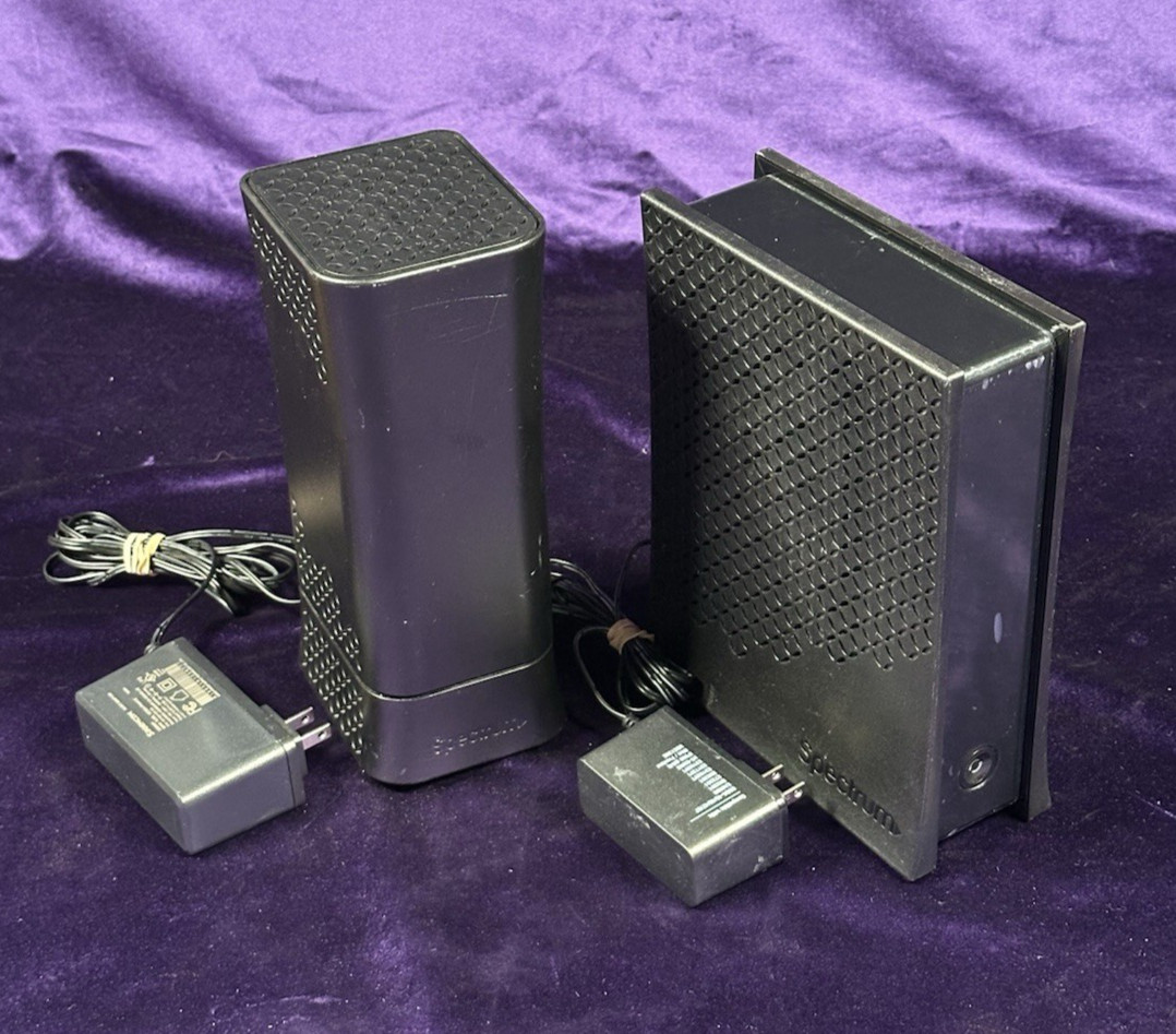 Spectrum 2.5 WiFi Router Wireless Internet And Modem Router With Power Cords